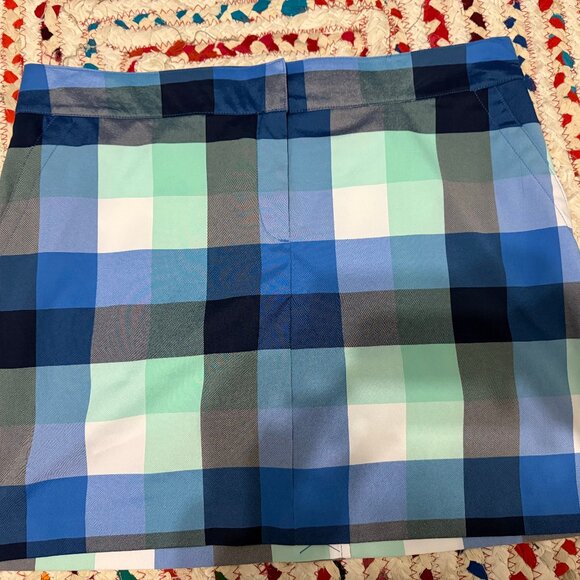 Izod Plaid Golf Skirt - Picture 2 of 3